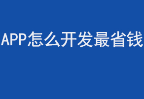 APP怎么開發省錢？